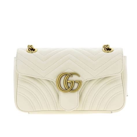 gucci gg marmont bag white|gucci marmont bag sale.